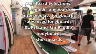 Surfboard Rentals Waikiki