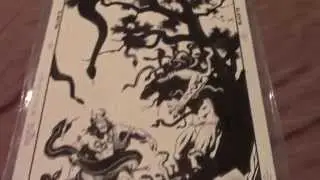 A look at some of my ORIGINAL COMIC ART that I sold off. TEEN TITANS, BATMAN, CONAN by Mike Mignola