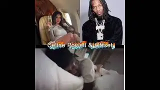 Offset & Celina Powell @OFFSETYRN @Migosatl #rapper #offset @cardib 