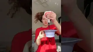 DYEING MY HAIR STRAWBERRY SHORTCAKE RED!! #curlyhair #grwm