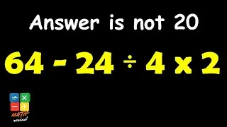 Can You Solve This Tricky Math Problem Super Fast?