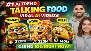 Talking Food 🥑 Viral AI Trend | How To Make Talking Objects Videos (Step-by-Step)
