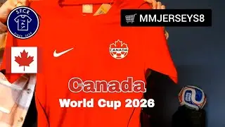 🇨🇦 Домашняя футболка сборной Канады Nike на Чемпионат мира по футболу 2026 года [MMJERSEYS8] #wor...