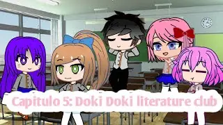 Gamer sam y sus amigos ep:5 T:1 Doki Doki literature club