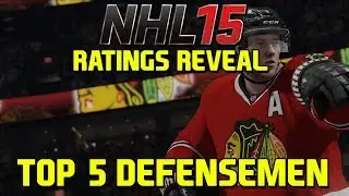 NHL 15 Ratings Reveal: Top 5 Defensemen