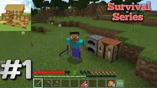 Block crazy robo world || #1 || Survival Series ||