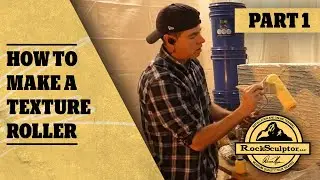 How to make a texture roller Pt. 1 | Carved Concrete