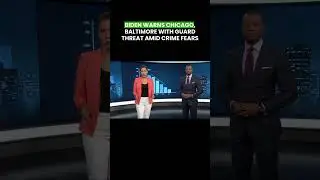 U S  President Threatens to Deploy National Guard to Cities Despite Falling Crime Stats #shorts