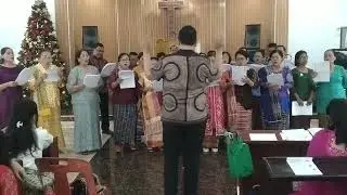 PUJIAN PENYEMBAHAN DARI KOOR PESPARAWI GKPI BINJAI KOTA