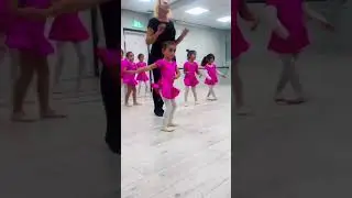 02.Fun workout.Children's ballet studio.Arab girls dance.Ballet teacher, Irina Jammal.Isfiya.2.11.25
