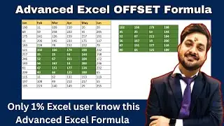 OFFSET Formula in Excel in Hindi By Abhishek Sir