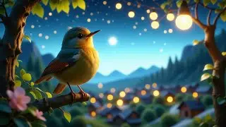 The Nightingale & the Glowing Tree | A Magical Bedtime Story 🌙💛