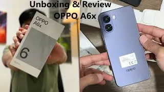Unboxing dan Review Smartphone OPPO A6x RAM 6/128 GB 6500 mAh - Handphone Ideal Untuk Semua Kalangan