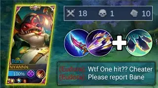 BANE USERS MUST USING THIS NEW BUILD🔥 | BANE BEST BUILD 2022 | MOBILE LEGENDS