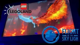 Flight of the Sky Lion Flying Cinema Pre Show 2023 - Legoland Windsor Resort