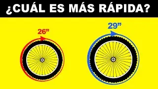 🎡💨¿EL TAMAÑO DE LA RUEDA INFLUYE EN LA VELOCIDAD?🚲 SALUD CICLISTA