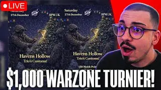 🔴 LIVE | 🏆20:00 Uhr & 00:00 Uhr $1,000 Trio Custom Turnier!🏆 | @Dekii