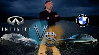 BMW E34 VS INFINITI G35 / ARMENIA
