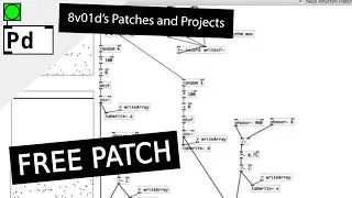 (3) Pure Data - 8v01d - Nice Rhythm Patch