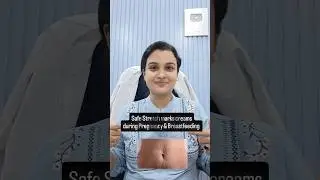safe Stretch marks creams during pregnancy and breastfeeding#stretchmarks#skincare#trending#shorts