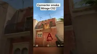 smoke connector mirage CS2 #cs2 #steam #smoke #кс2 #стим #раскидка #смок #мираж #mirage #music