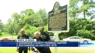 Former all-Black school in Crenshaw County recognized as historical site