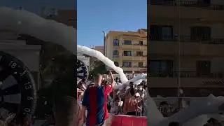Foam Party. Happiness is in the air #videoshorts #lenalunaeng #shorts