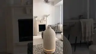 Setting Up Saje Wellness Essential Oil Diffuser ​⁠ #eucalyptus