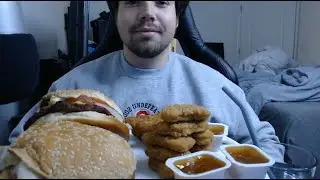 ASMR Mukbang Burger King Whoppers | Eating Sounds | P810 ASMR