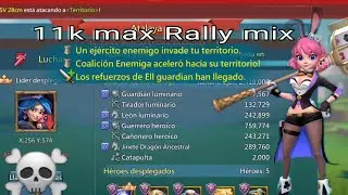 Rally Trap T3 F2p vs jugador 11k astralitas +12 💀 #lords mobile 