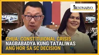 Constitutional crisis, nagbabadya sakaling hindi sundin ng Kamara ang SC sa impeachment rules