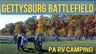 Gettysburg Battlefield // Fall RV Camping in PA