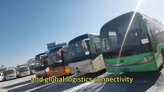 China Honglong Used Bus Export Trade