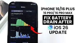 iPhone 16 & Pro: Fix Battery Drain After iOS 26