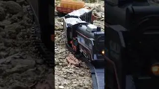 Train runs like a snake | Rail king steam trains #shorts