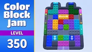 Color Block Jam, уровень 350 | Все головоломки решены! 🎯
