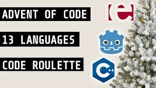 Advent of Code 2021, but I'm down bad for Godot - Code Roulette 2021 day 4-6 (2)
