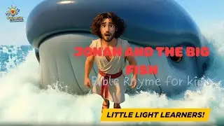 Jonah and the Big Fish Bible Rhyme for Kids | Fun Christian Song & Story for Children #kids #bible