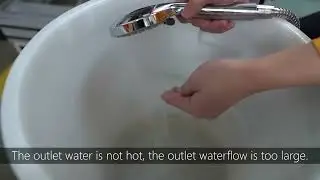 How to increase Water Temperature by adjusting gas pressure