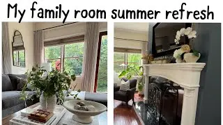 My family room refresh