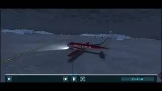 Flight Ted Striker Airlines SAAB 340             FULL LANDING  Green Bay   🛬   Denver