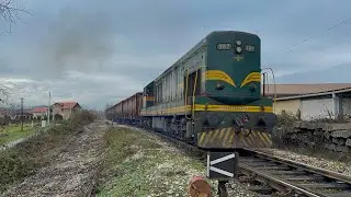 Dizelka ŽRS 661-302 mje&scaron;oviti teretni voz kroz Živinice