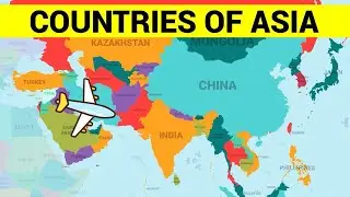 WORLD MAP 🗺️.2| ASIA 🌏 | COUNTRY AND CAPITAL| MAJOR ISLAND| IMPORTANT TOPIC FACTS FOR ALL EXAMS
