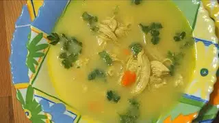 🍗👵 Grandma&rsquo;s Delicious Creamy Chicken Soup &ndash; Just Like She Made It | Recipe