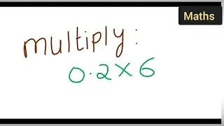 multiple 0.2&times;6 | how to multiple 0.2&times;6