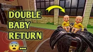 Double Baby Return Horror 😱 | The Baby in Yellow Act 4 | SCARY Gameplay 🔥👽...ll
