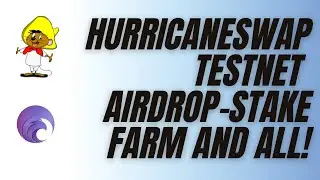 Hurricaneswap Testnet Airdrop Claim! | Stake - Farm | Airdrop | Testnet