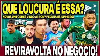 🚨ULTIMAS DO FLU! PIADA! RONY PEDE MAIS DINHEIRO E DIRETORIA RECUSA! REVIRAVOLTA NO CASO CLAUDINHO!