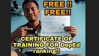 HOW TO GET FREE TRAINING CERTIFICATE SA TESDA ONLINE|EASY TIPS|NC II