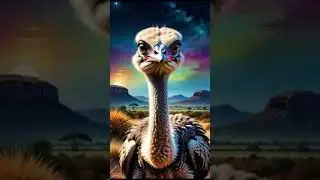 Ostrich Eyes vs. Brain Size | Amazing Animal Fact